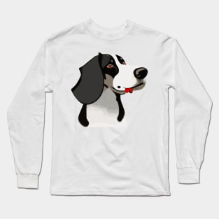 Tail-Wagging Moments - Where Dogs Bring Smiles to Life Long Sleeve T-Shirt